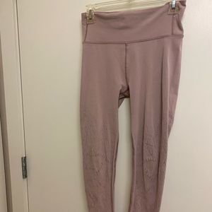 Mauve colors lululemon leggings